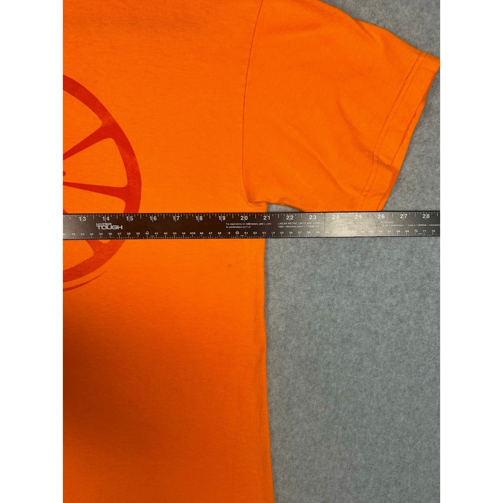 Sonic Drive-In Graphic T Shirt Large Orange Flavors of Sonic Employee Distressed - Picture 8 of 8